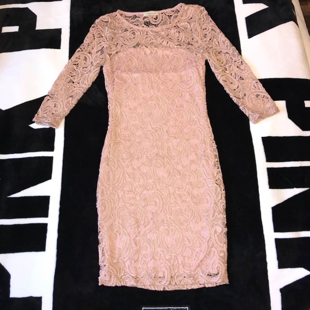 Nudish Pink Tight Dress